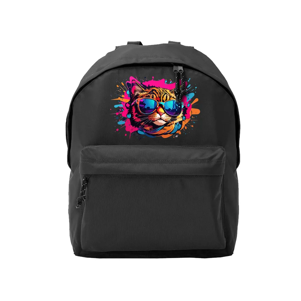 Klasický batoh Color Glasses — Černá
